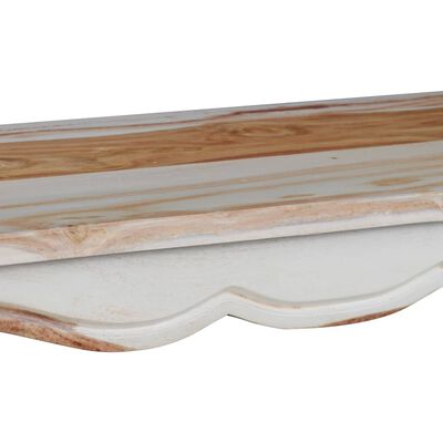 vidaXL Masă consolă, lemn masiv sheesham, 110x40x76 cm