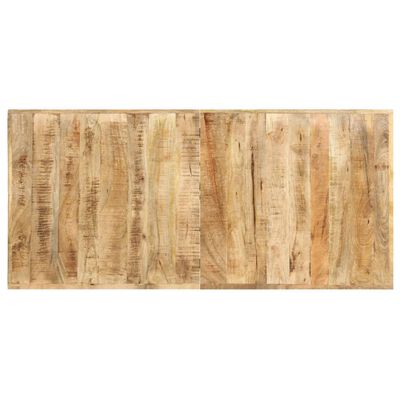 vidaXL Masă de bar, 150x70x107 cm, lemn de mango nefinisat
