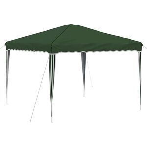 vidaXL Cort de Petrecere Pop-up Verde 288 x 288 x 245 cm