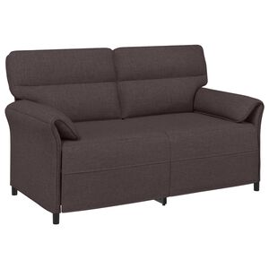 vidaXL Canapea 100% poliester, cadru din metal, MDF, placaj