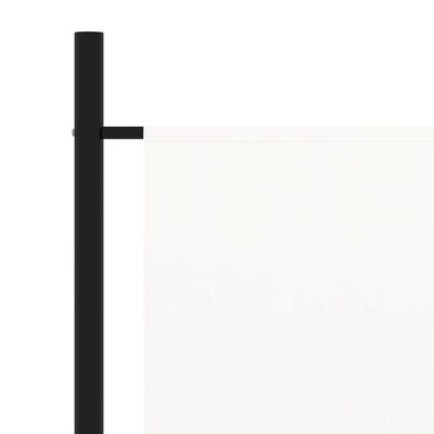 vidaXL Separator de cameră, alb, 175x180 cm, textil