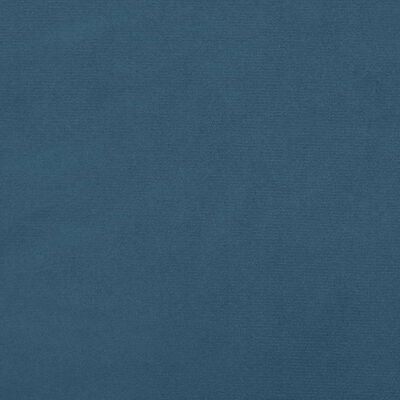 vidaXL Tăblii de pat, 2 buc., albastru închis, 72x5x78/88 cm, catifea