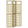 vidaXL Ecran de intimitate Maro miere 121 x 180 cm Lemn de pin masiv