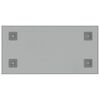 vidaXL Tablă magnetică de perete, alb, 60x30 cm, sticlă securizată