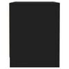 vidaXL Noptiere, 2 buc., negru, 45x34x44,5 cm, PAL