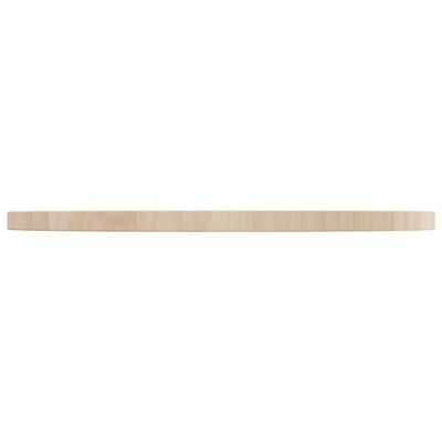 vidaXL Blat de masă, Ø60x2,5 cm, lemn masiv de pin