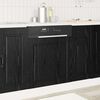 vidaXL Dulap de bucătărie Stejar Negru 60 x 1,5 x 67 cm Lemn compozit