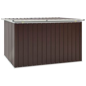 vidaXL Ladă de depozitare pentru grădină, maro, 171 x 99 x 93 cm