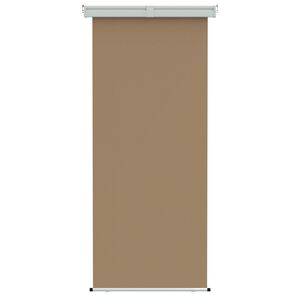 vidaXL Awning lateral pentru balcon 100% poliester, fier, oțel