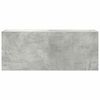 vidaXL Dulap perete baie, gri beton, 100x25x40 cm, lemn prelucrat