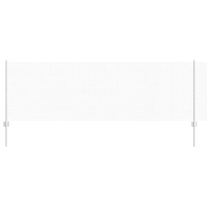 vidaXL Gard din plasă sudată cu st&acirc;lpi 100 x 0,8 m Oțel Galvanizat