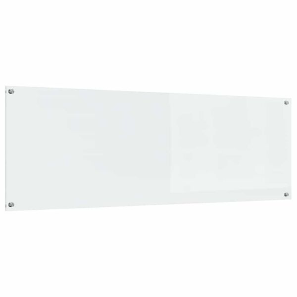vidaXL Spate de bucătărie Transparent 120 x 40 x 0.6 cm