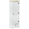 vidaXL Dulapuri Alb 55 x 38 x 170 cm Lemn de pin masiv
