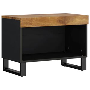vidaXL Comodă TV, 60x33x43,5 cm, lemn masiv de mango