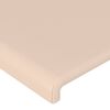 vidaXL Tăblii de pat 2 buc. cappuccino 80x5x78/88 cm piele ecologică