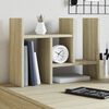 vidaXL Organizator birou stejar sonoma 34,5x15,5x35,5cm lemn prelucrat