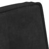 vidaXL Scaun de relaxare negru 64x74x84 cm catifea