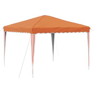 vidaXL Cort de Petrecere Pop-up Portocaliu 288 x 288 x 245 cm