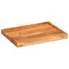 vidaXL Tocător, 43x32x3,5 cm, lemn masiv de acacia
