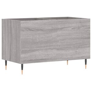 vidaXL Dulap pentru discuri gri sonoma 74,5x38x48 cm lemn prelucrat