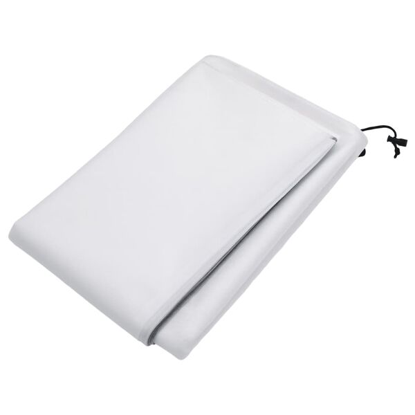 vidaXL Protecție de fleece plante cu fermoar, 2 buc, 70 g/m², 1x1,55 m