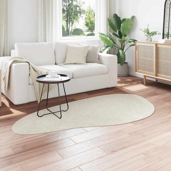 vidaXL Covoare de zonă HUARTE Crem 100 x 200 cm Poliester