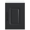vidaXL Dulap de bucătărie Kalmar 2 pcs Negru 30 x 31 x 40 cm