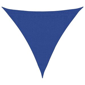 vidaXL P&acirc;nză parasolar, 3,6x3,6x3,6 m, HDPE, 160 g/m&sup2;, triunghiular