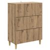 vidaXL Dulap cu sertare Stejar Artizanal 66 x 34,5 x 90 cm