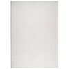 vidaXL Covor IZA aspect scandinav, cu fire scurte, crem, 120x170 cm