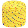 vidaXL Fr&acirc;nghie utilitară multifuncțională 18 mm 25 m Galben PP