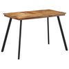 vidaXL Masă de sufragerie, 120x62x76 cm, lemn masiv de tec