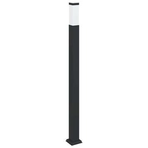 vidaXL St&acirc;lp luminos 110 cm Negru IP44