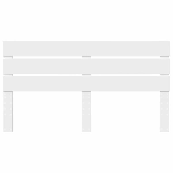 vidaXL Tăblie cap Alb 180 cm Lemn compozit