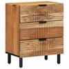 vidaXL Dulap de pat Maro 50 x 33 x 62 cm Lemn Solid de Acacia