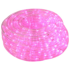 vidaXL Furtun luminos LED de Crăciun 120 LED-uri Roz și 5 m