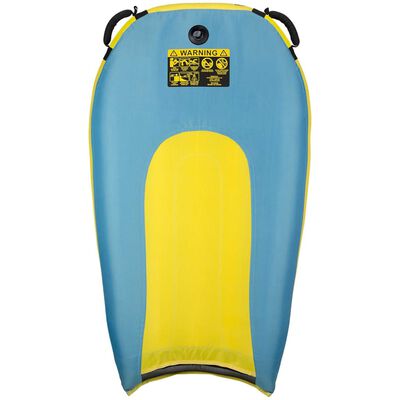 Waimea Placă de surf gonflabilă Boogie Air galben și albastru PVC