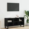 vidaXL Cabinet TV Stejar Negru 103,5 x 30 x 50 cm Lemn compozit