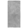 vidaXL Dulapuri, 2 buc., gri beton, 79x38x80 cm, lemn prelucrat