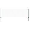 vidaXL Gard European cu St&acirc;lp 25 x 0,8 m Oțel cu strat de PVC Verde