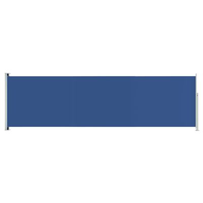 vidaXL Copertină laterală retractabilă de terasă, albastru, 180x600 cm