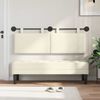 vidaXL Cap de pat suspendat Crem 150 x 55 x 5 cm Țesătură din corduroy