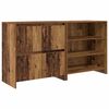 vidaXL Bufet 2 pcs Lemn vechi 70 x 41 x 75 cm Lemn compozit