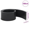 vidaXL Margine de cauciuc pentru plug de zăpadă negru 100x10x1 cm