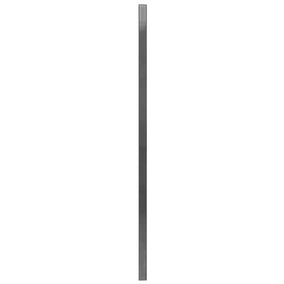 vidaXL Panou gard cu stâlpi antracit 6x1,6 m fier vopsit electrostatic