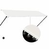 vidaXL Copertină retractabilă cu LED, crem, 300 x 150 cm