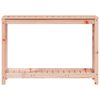 vidaXL Masă de plantare cu raft, 108x35x75 cm, lemn masiv douglas