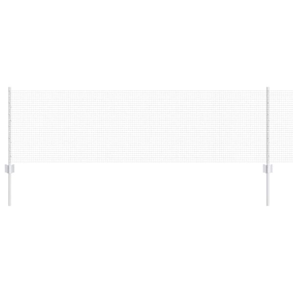 vidaXL Gard cu St&acirc;lp Argintiu 0,6 x 10 m Oțel