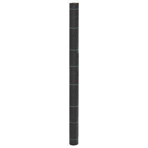 vidaXL Membrană pentru buruieni neagră 1,5x50 m PP