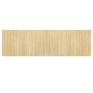vidaXL Covor dreptunghiular, natural deschis, 60x200 cm, bambus